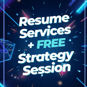 MAY PROMOTION Book resume services during May and receive a complimentary 30-minute Zoom career strategy session.